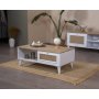 HANAH HOME Sto za dnevnu sobu Mount White Oak - slika 2