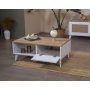 HANAH HOME Sto za dnevnu sobu Mount White Oak - slika 4