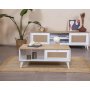 HANAH HOME Sto za dnevnu sobu Mount White Oak - slika 1