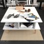 HANAH HOME Sto za dnevnu sobu Akya Coffee Table White - slika 4