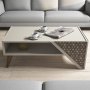 HANAH HOME Sto za dnevnu sobu Beril Cream - slika 2