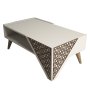 HANAH HOME Sto za dnevnu sobu Beril Cream - slika 4