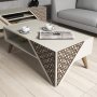 HANAH HOME Sto za dnevnu sobu Beril Cream - slika 1