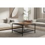 HANAH HOME Sto za dnevnu sobu Dubois Atlantic Pine Black - slika 1