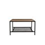 HANAH HOME Sto za dnevnu sobu Gomis Atlantic Pine Black - slika 5