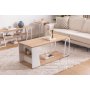 HANAH HOME Sto za dnevnu sobu Lissa White - slika 1