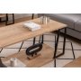 HANAH HOME Sto za dnevnu sobu Lissa Black - slika 3