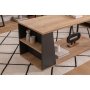 HANAH HOME Sto za dnevnu sobu Lissa Black - slika 4