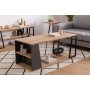 HANAH HOME Sto za dnevnu sobu Lissa Black - slika 1