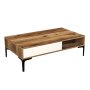 HANAH HOME Sto za dnevnu sobu Istanbul Walnut Cream - slika 4