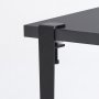 HANAH HOME Sto za dnevnu sobu Halicheron Anthracite Black - slika 5