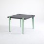 HANAH HOME Sto za dnevnu sobu Halicheron Anthracite Mint Green - slika 3
