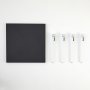 HANAH HOME Sto za dnevnu sobu Halicheron Anthracite White - slika 4