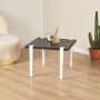 HANAH HOME Sto za dnevnu sobu Halicheron Anthracite White - slika 1