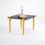 HANAH HOME Sto za dnevnu sobu Halicheron Anthracite Yellow - slika 2