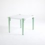 HANAH HOME Sto za dnevnu sobu Halicheron White Mint Green - slika 3