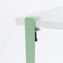 HANAH HOME Sto za dnevnu sobu Halicheron White Mint Green - slika 5