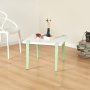 HANAH HOME Sto za dnevnu sobu Halicheron White Mint Green - slika 1