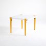 HANAH HOME Sto za dnevnu sobu Halicheron White Yellow - slika 3