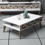 HANAH HOME Sto za dnevnu sobu Line White - slika 1