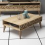 HANAH HOME Sto za dnevnu sobu Line Oak - slika 1