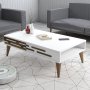 HANAH HOME Sto za dnevnu sobu Valensiya White - slika 1