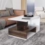 HANAH HOME Sto za dnevnu sobu Vera S004 White Walnut - slika 1