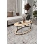HANAH HOME Sto za dnevnu sobu Hole Ellipse Oak - slika 1
