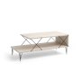 HANAH HOME Sto za dnevnu sobu Loire Black Travertine - slika 2