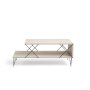 HANAH HOME Sto za dnevnu sobu Loire Black Travertine - slika 3