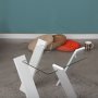 HANAH HOME Sto za dnevnu sobu Roman Mini Shiny White - slika 2