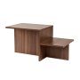 HANAH HOME Sto za dnevnu sobu Harmony Walnut - slika 4