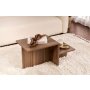 HANAH HOME Sto za dnevnu sobu Harmony Walnut - slika 1