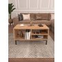 HANAH HOME Sto za dnevnu sobu Anya Atlantic Pine - slika 2