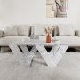 HANAH HOME Sto za dnevnu sobu Pipra Carrara Marble - slika 2