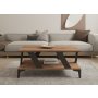 HANAH HOME Sto za dnevnu sobu Tabla Anthracite Atlantic Pine - slika 2