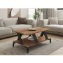 HANAH HOME Sto za dnevnu sobu Tabla Anthracite Atlantic Pine - slika 1