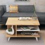HANAH HOME Sto za dnevnu sobu Skull - slika 1