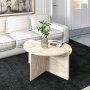 HANAH HOME Sto za dnevnu sobu Dolunay Travertine - slika 3
