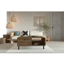 HANAH HOME Sto za dnevnu sobu Nando Walnut - slika 2