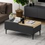 HANAH HOME Sto za dnevnu sobu Mia Anthracite - slika 2