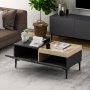 HANAH HOME Sto za dnevnu sobu Mia Anthracite - slika 4