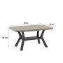 HANAH HOME Baštenski sto Silva Anthracite Mink - slika 5