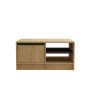 HANAH HOME Sto za dnevnu sobu Sirek Sapphire Oak Anthracite - slika 5