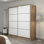 HANAH HOME Ormar u braon - beloj boji Kale 3972 (506MNR2530) - slika 5