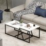 HANAH HOME Sto za dnevnu sobu Minimal White - slika 2