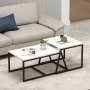 HANAH HOME Sto za dnevnu sobu Minimal White - slika 1