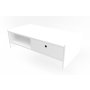 HANAH HOME Sto za dnevnu sobu Boey White - slika 3