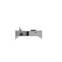 HANAH HOME Sto za dnevnu sobu Boey White - slika 5