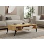 HANAH HOME Sto za dnevnu sobu Faro Sapphire Oak White - slika 2